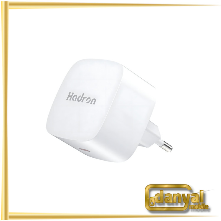 شارژر دیواری هادرون مدل C1011 ظرفیت 25 وات تک پورت تایپ سی