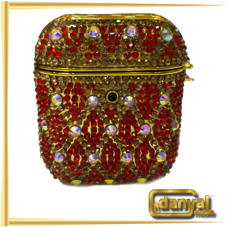 کیف ایرپاد 2 سوارسکی کریستالی قرمز