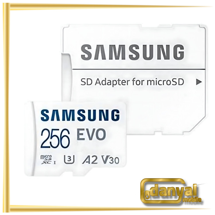 کارت حافظه 256 گیگابایت microSDXC سامسونگ مدل Samsung Pro Endurance کلاس 10 استاندارد UHS-I سرعت 100MBps