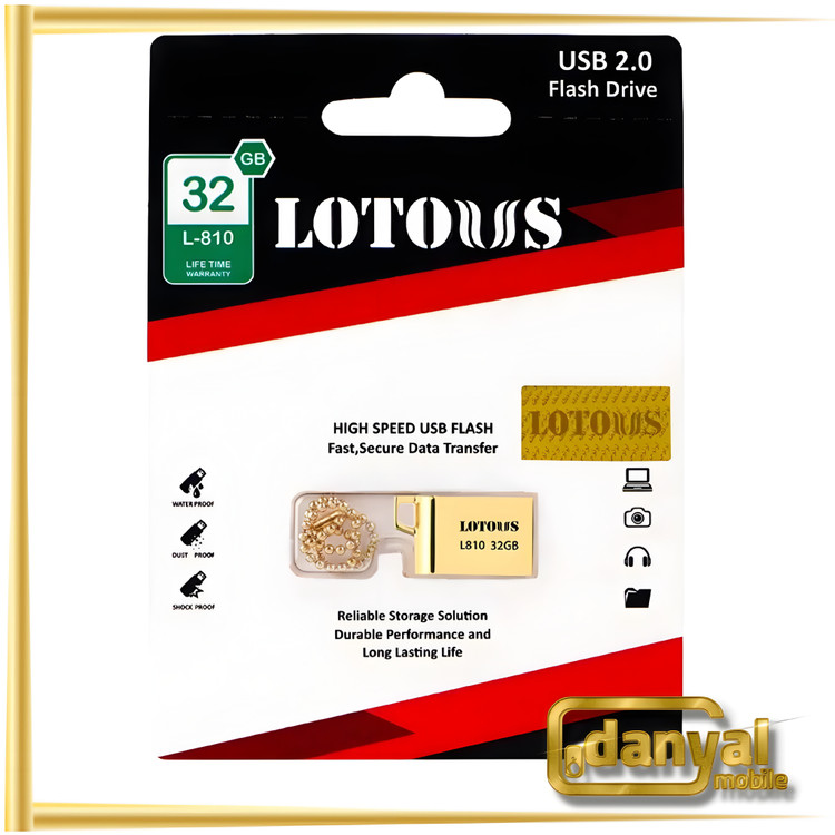 فلش مموری لوتوس مدل L-810 ظرفیت 32 گیگابایت