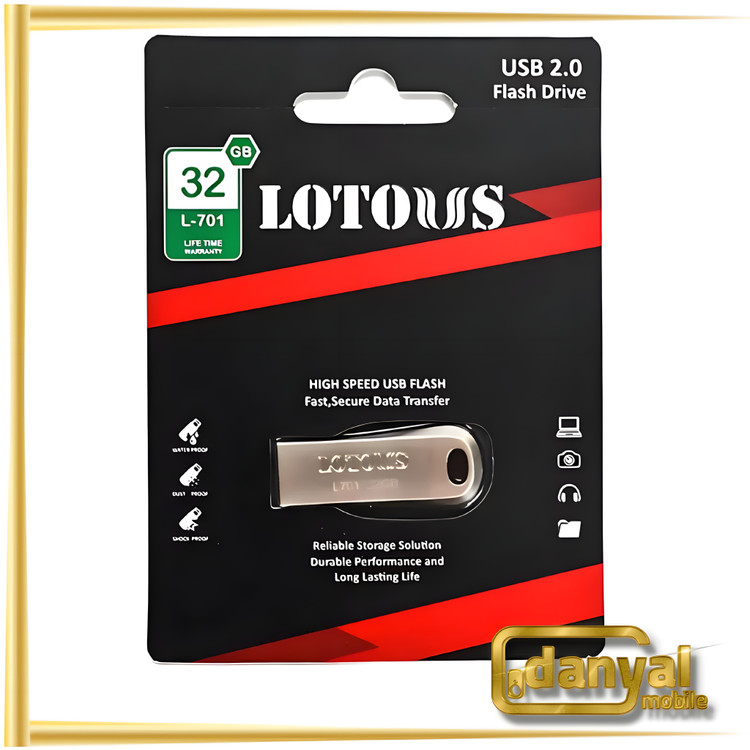 فلش مموری لوتوس مدل L-701 ظرفیت 32 گیگابایت