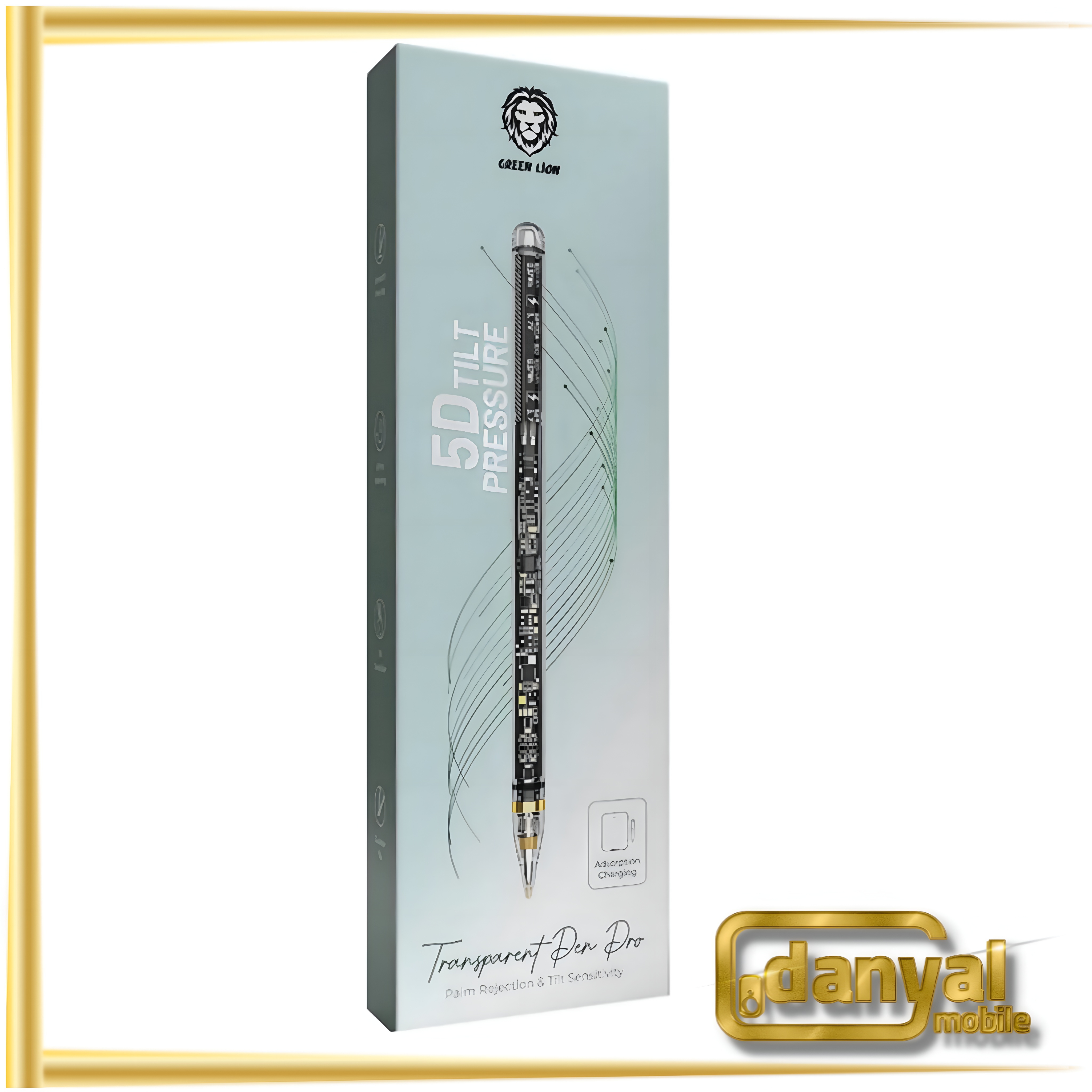 قلم لمسی گرین لاین Transparent Pen Pro GNTRAPENPTP