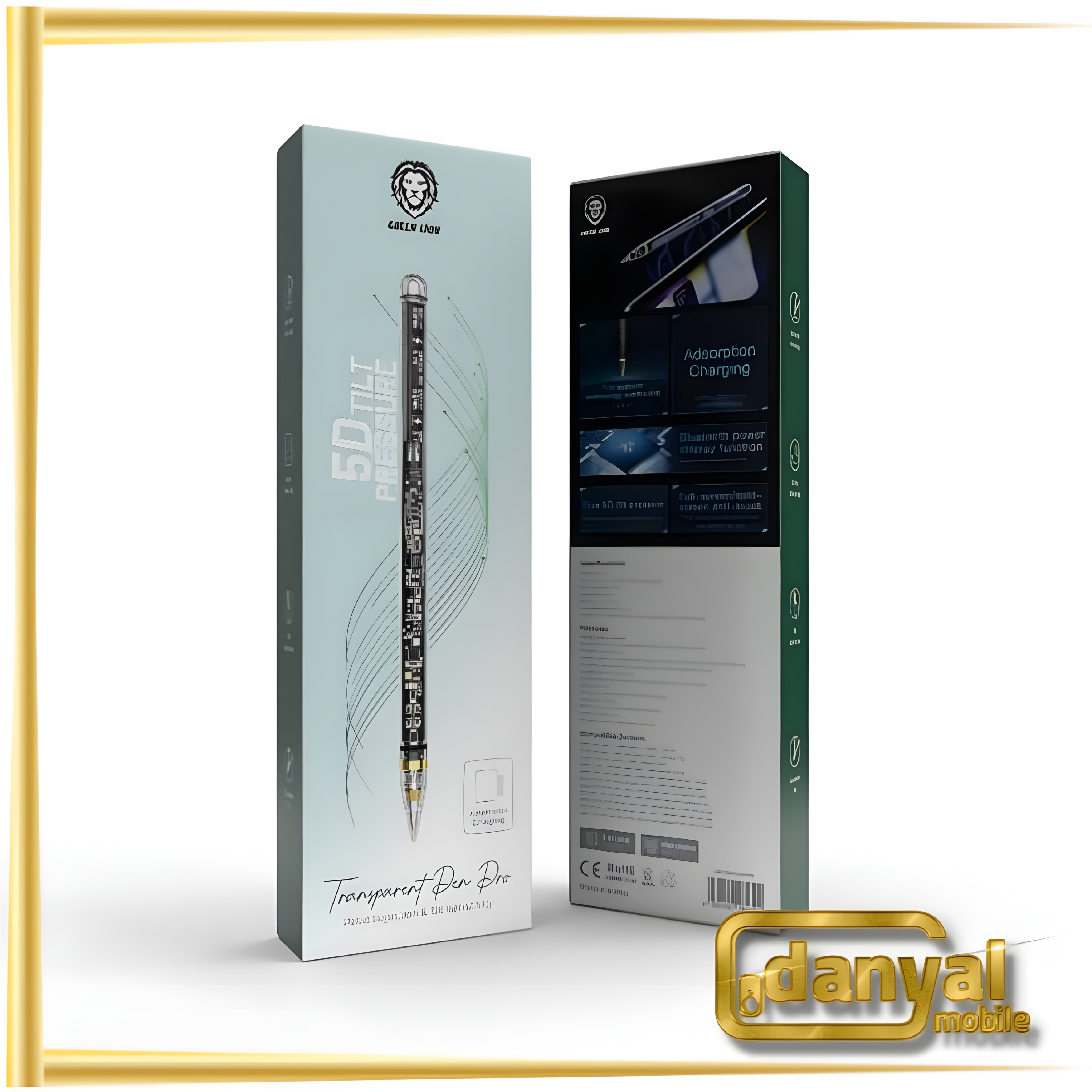 قلم لمسی گرین لاین Transparent Pen Pro GNTRAPENPTP
