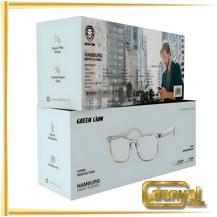 عینک هوشمند گرین لاین مدل Green Lion Hamburg Smart Glasses