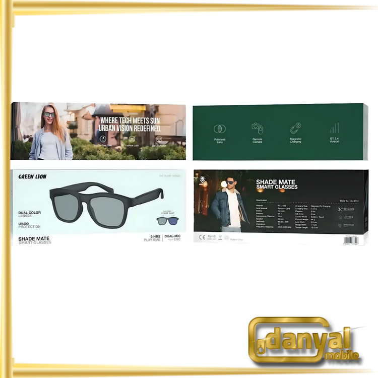 عینک هوشمند گرین لاینGalway با فناوری ENC مدل GNGALSGLS
