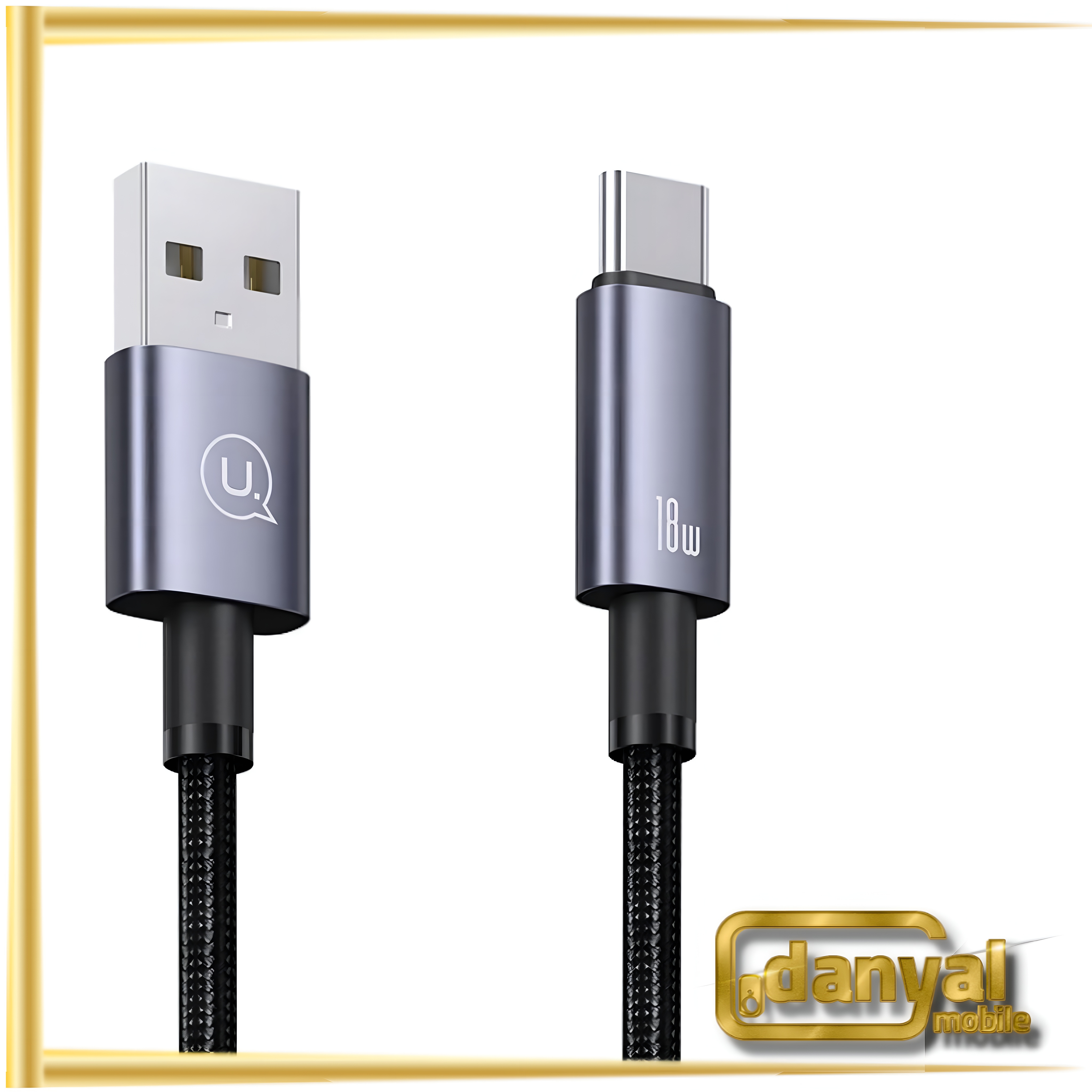 کابل شارژ USB-A به USB-C یوسمز مدل SJ663 طول 1.2 متر