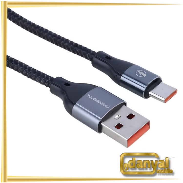 کابل شارژ تایپ سی YouShengKu مدل k-83