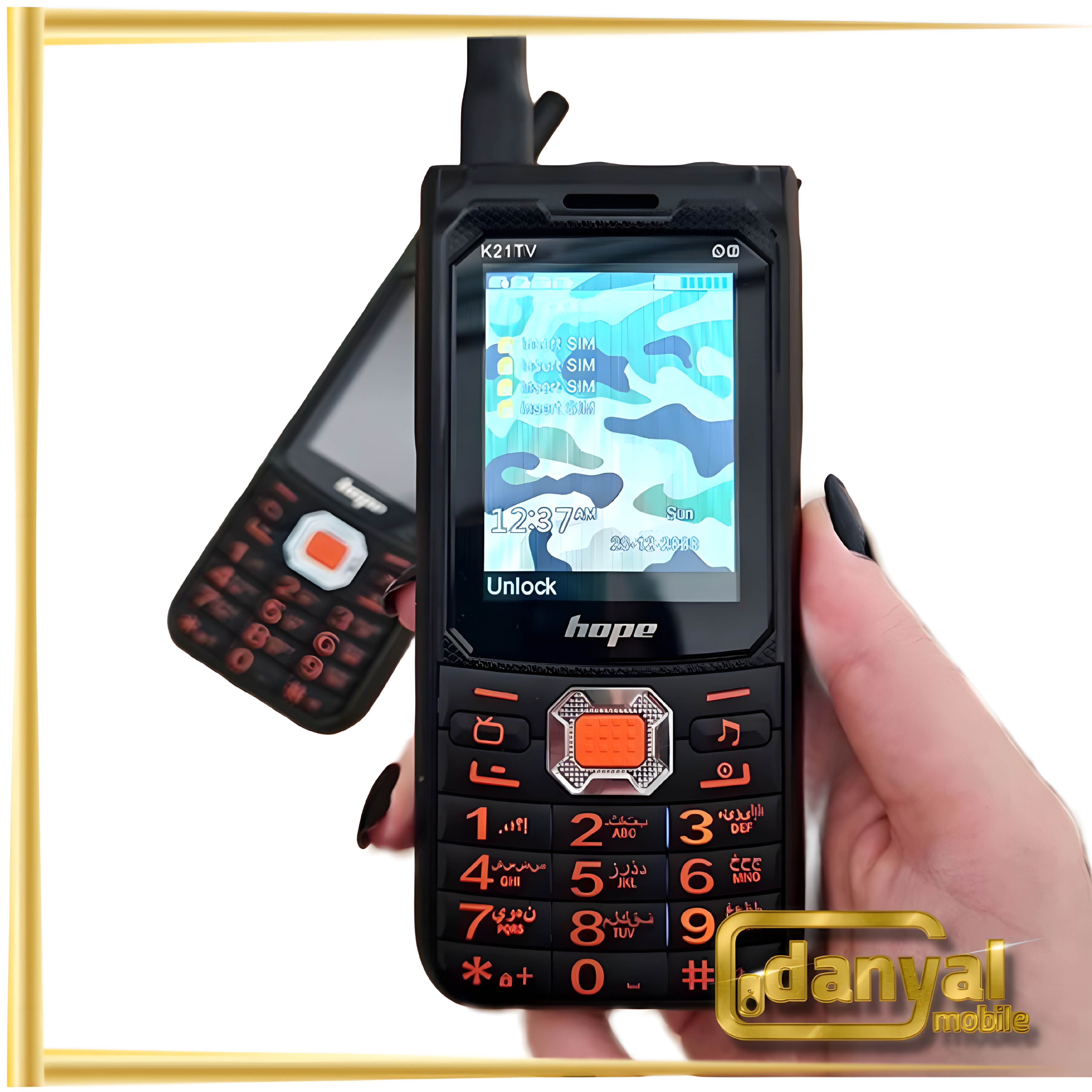 گوشی هوپ k21 TV حافظه 32 مگابایت