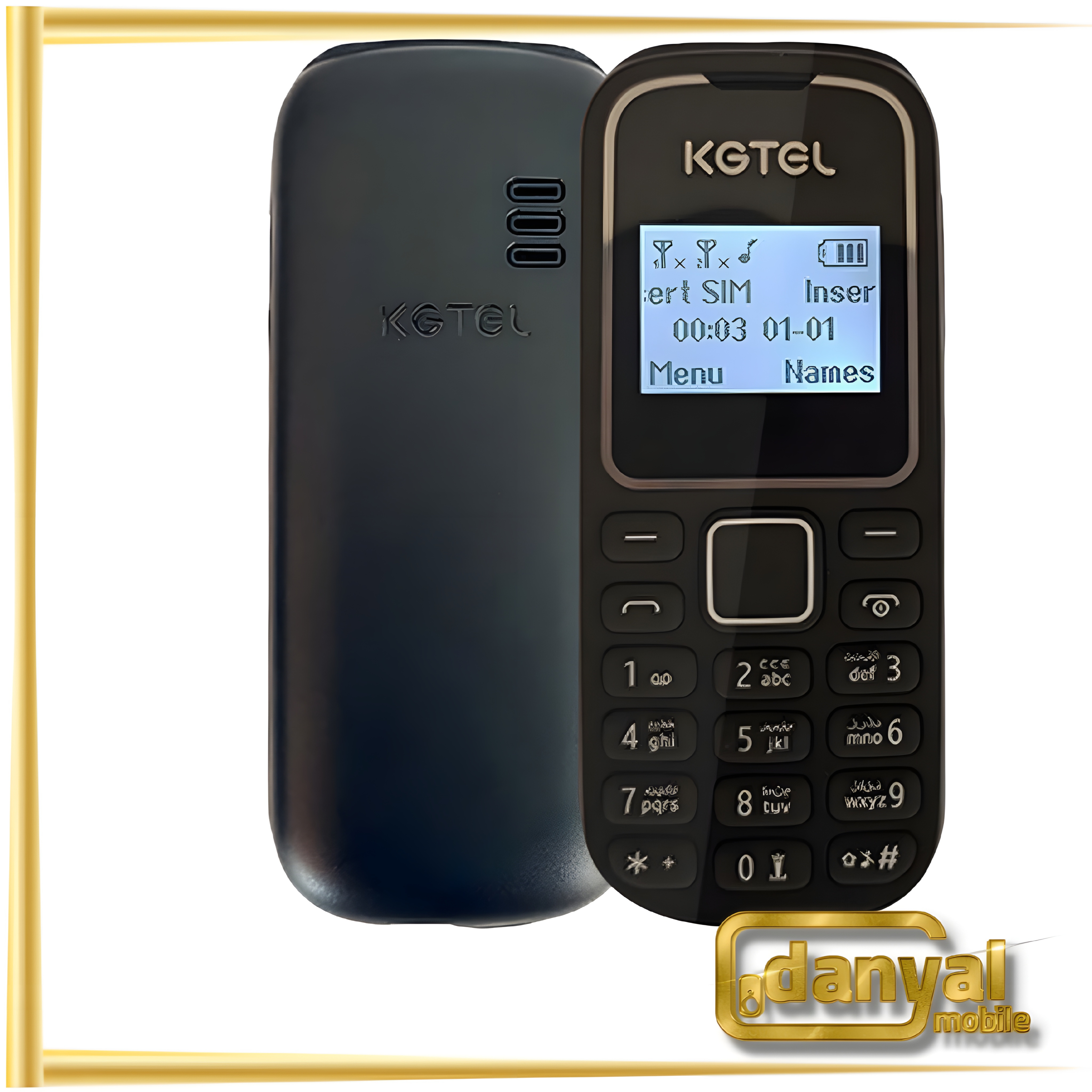 گوشی کاجیتل KG1280 حافظه 4 مگابایت