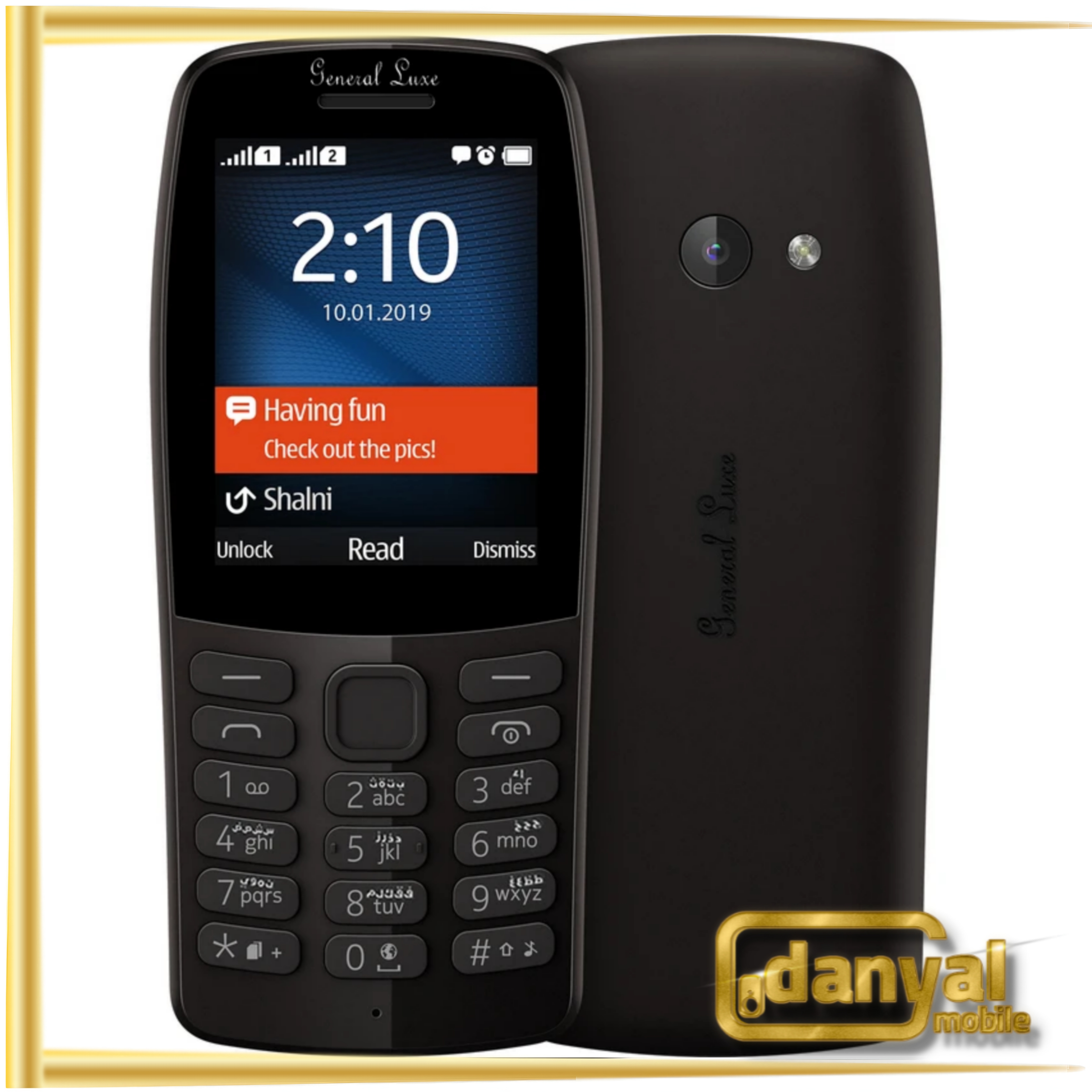 گوشی جی ال ایکس 210 | حافظه 4 مگابایت