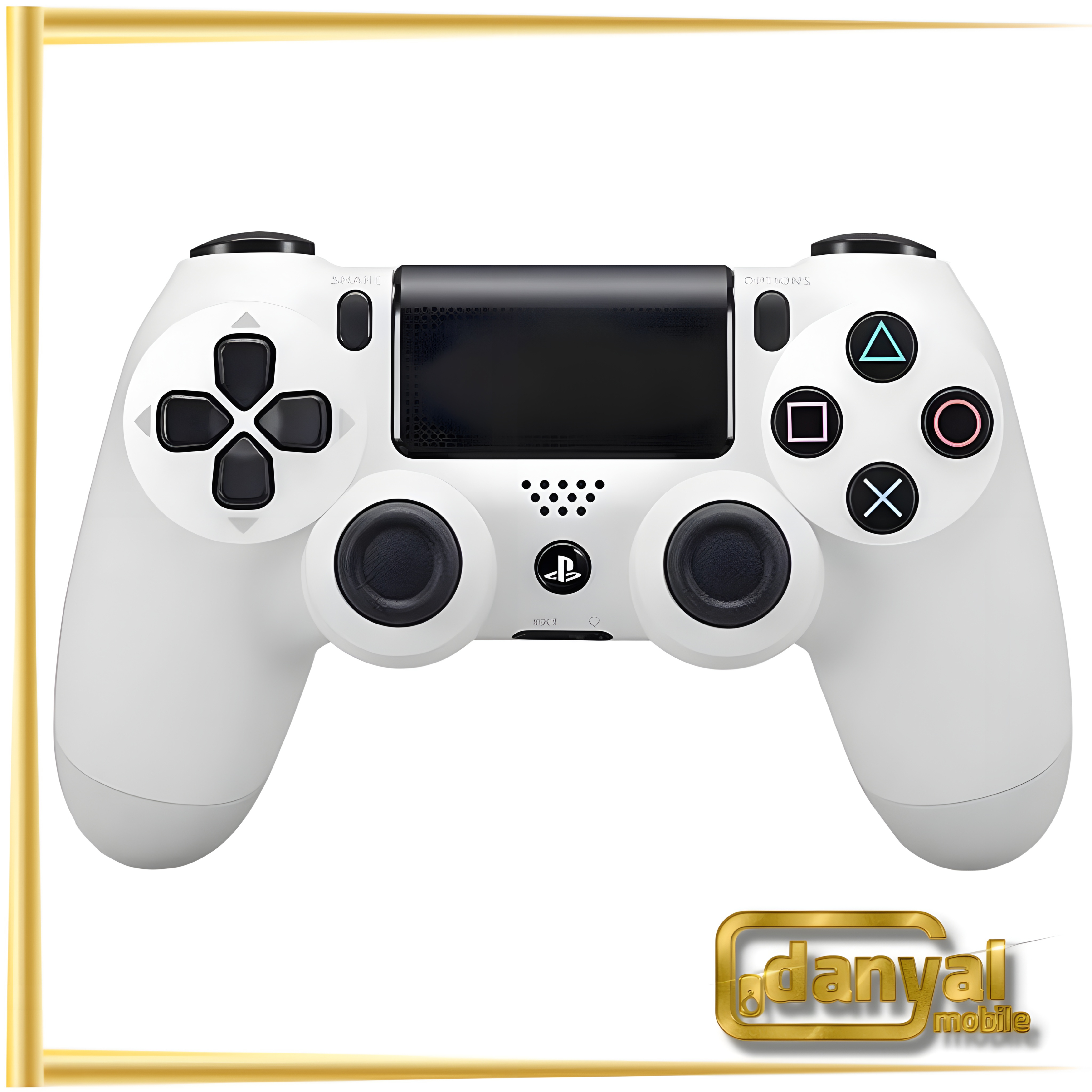 دسته بازی سونی سفید PS4 Dualshock 4