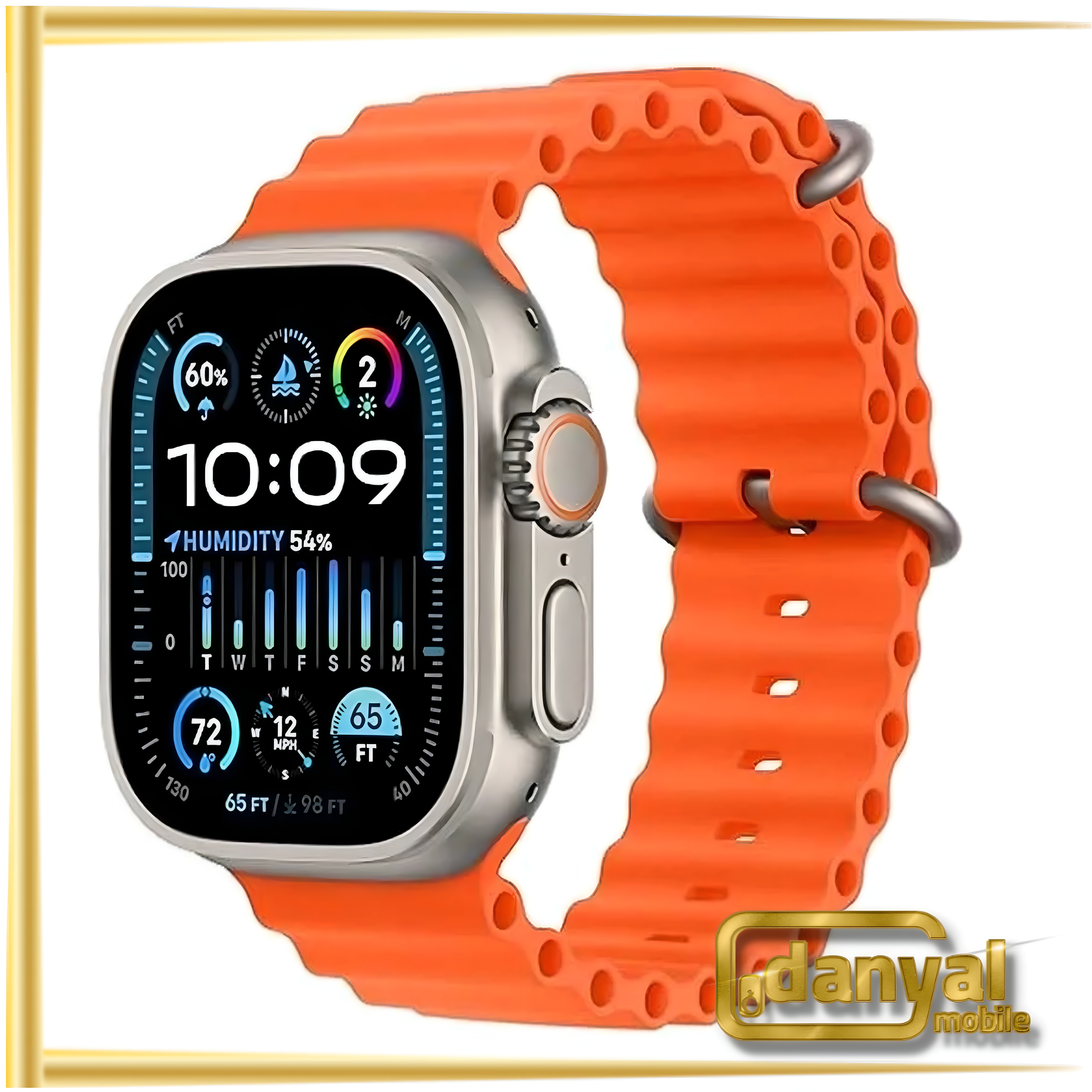 ساعت هوشمند اولترا مدل RAIMER WS3000 با بند سیلیکونی