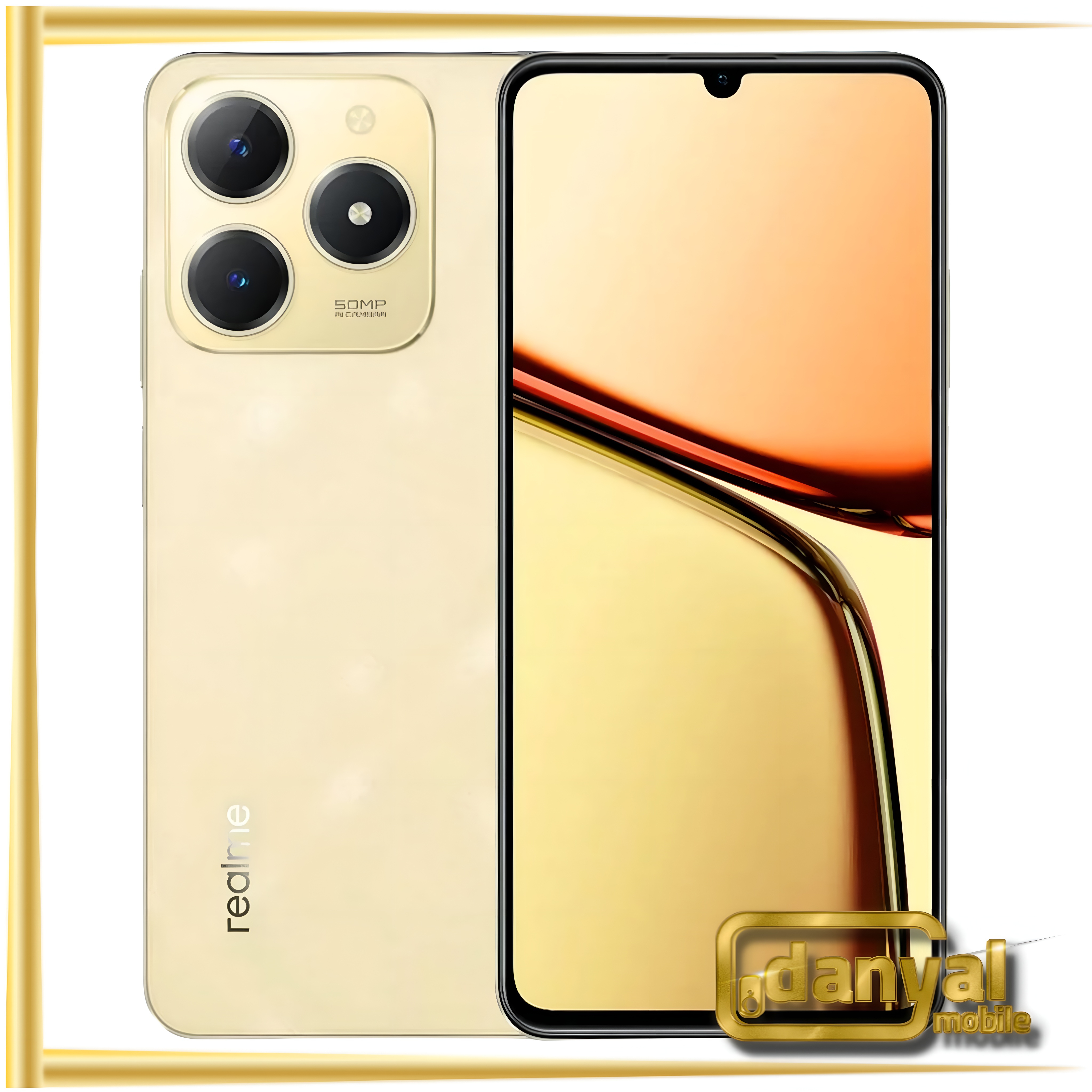 گوشی ریلمی C61 | حافظه 128 رم 6 گیگابایت