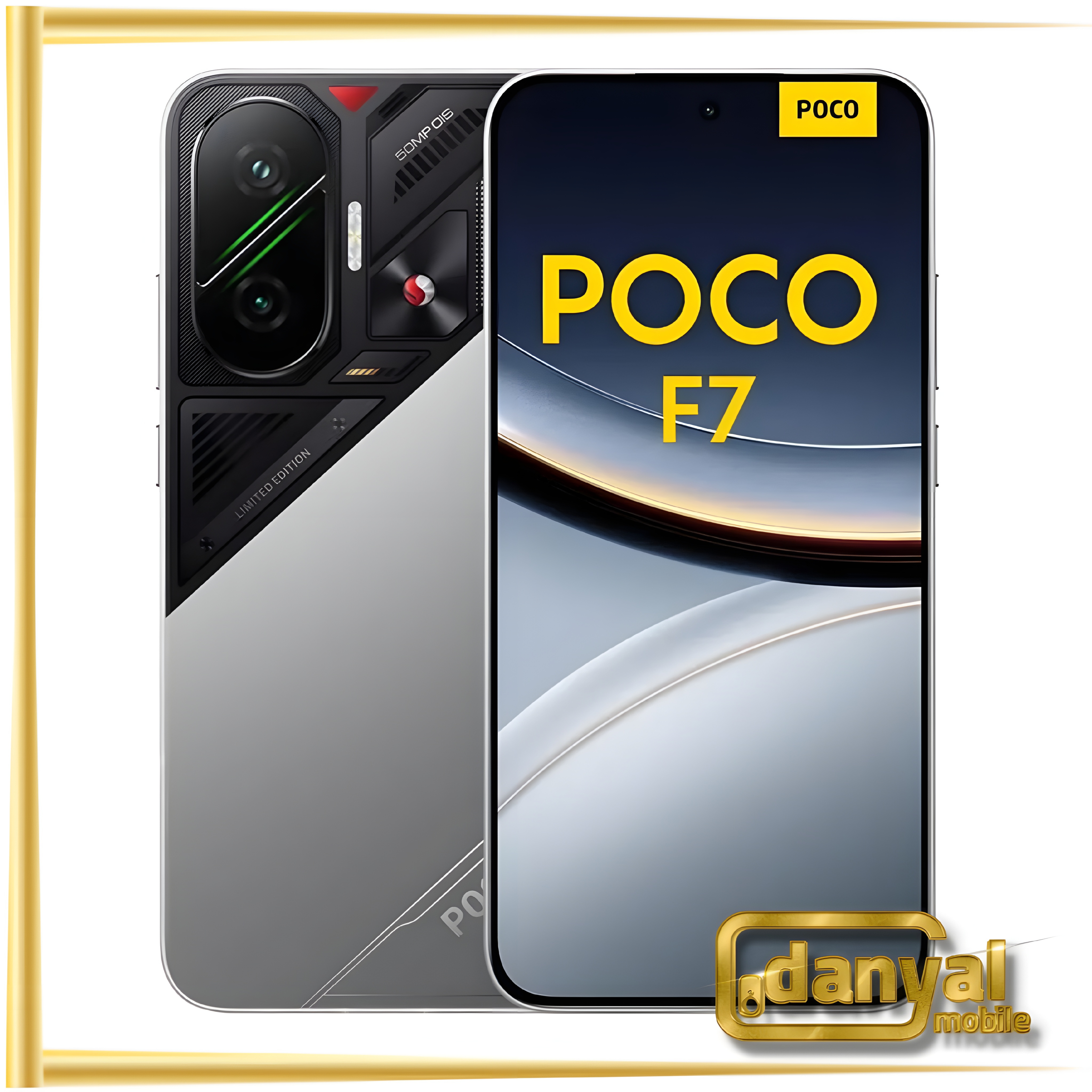 گوشی شیائومی Poco F7 5G | حافظه 512 رم 12 گیگابایت