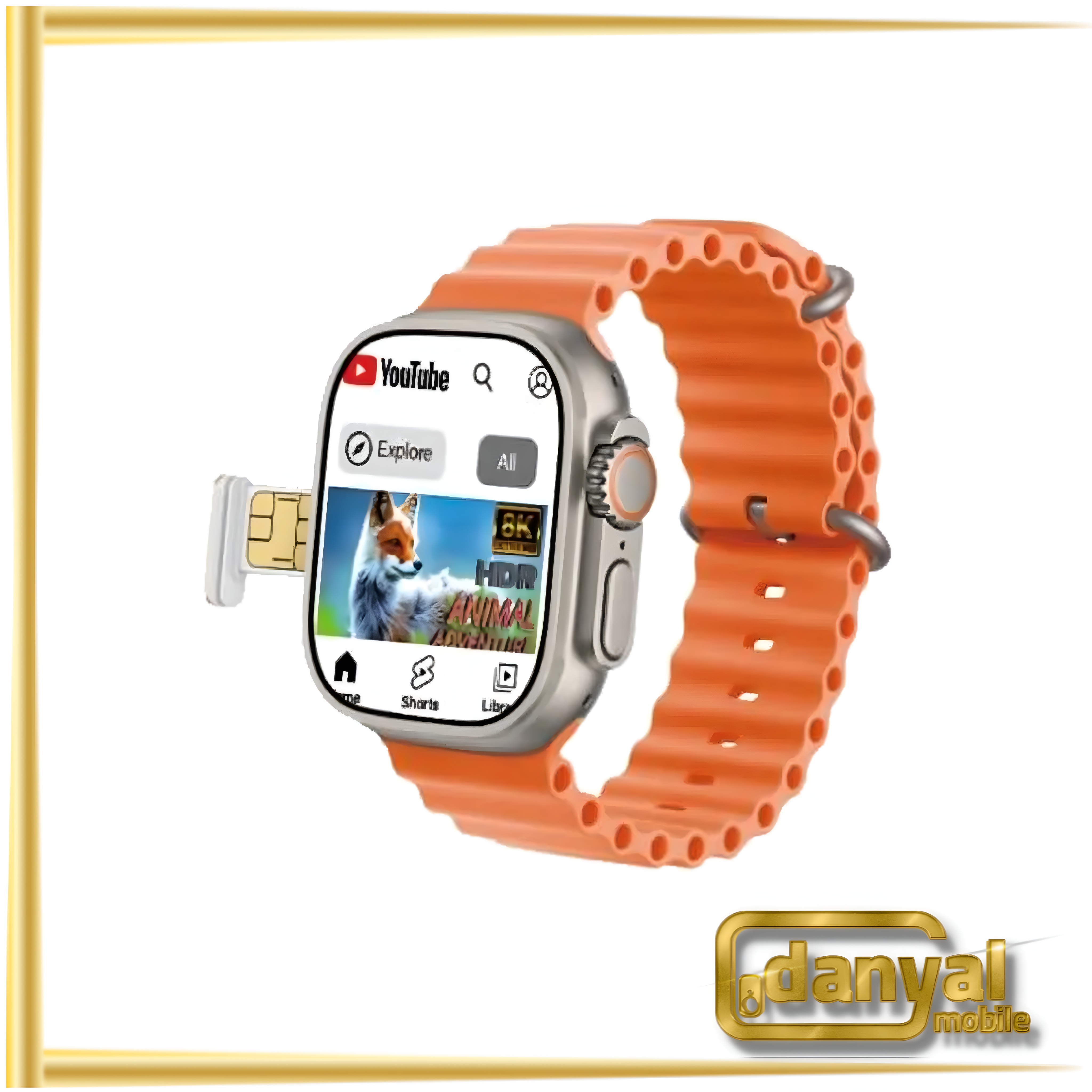 ساعت هوشمند مودیو مدل SM03 با نمایشگر AMOLED و بدنه آلومینیومی