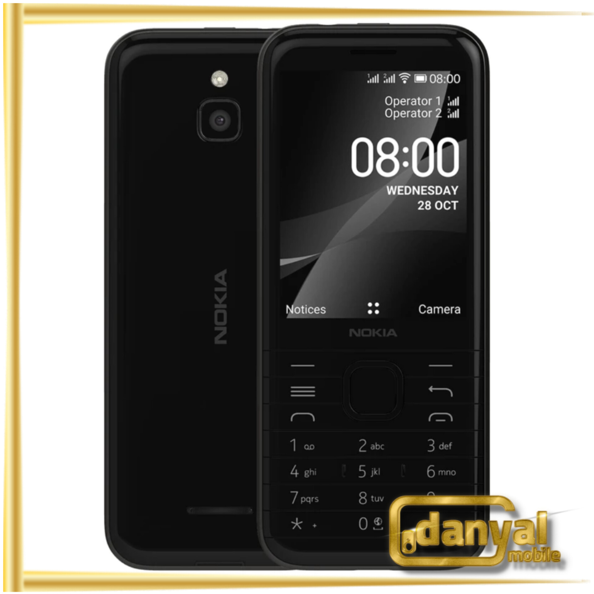 گوشی موبایل نوکیا مدل 4G 8000 TA-1311 FA دو سیم کارت