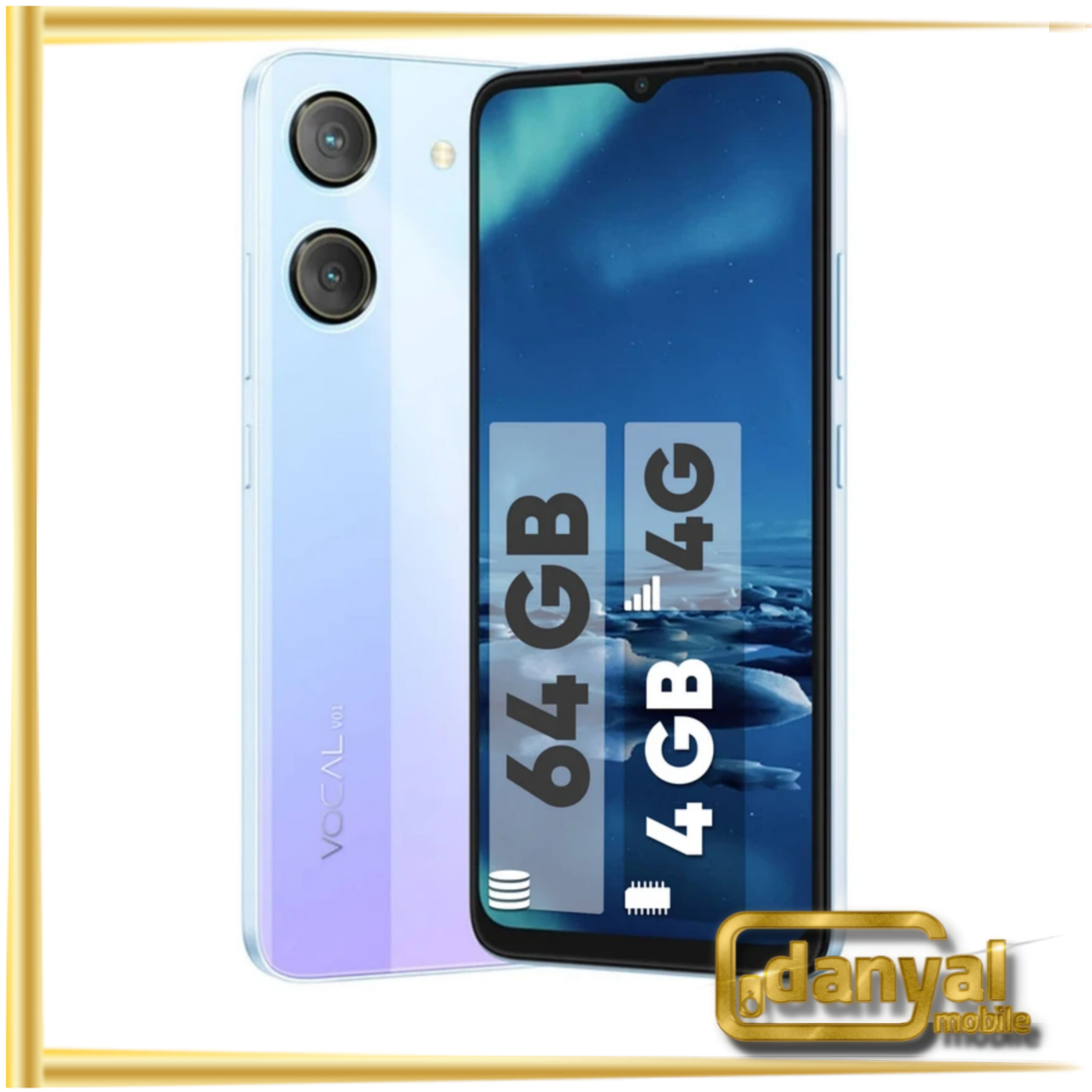 گوشی وکال V1 Core | حافظه 64 رم 4 گیگابایت