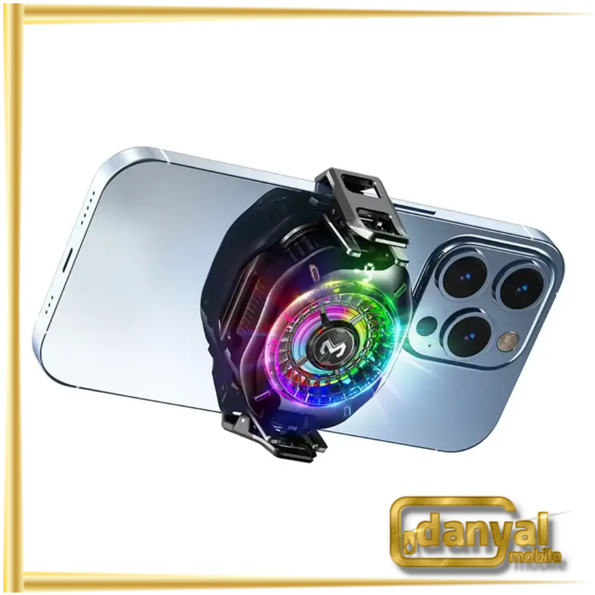 فن خنک کننده گوشی مدل CX10 RGB