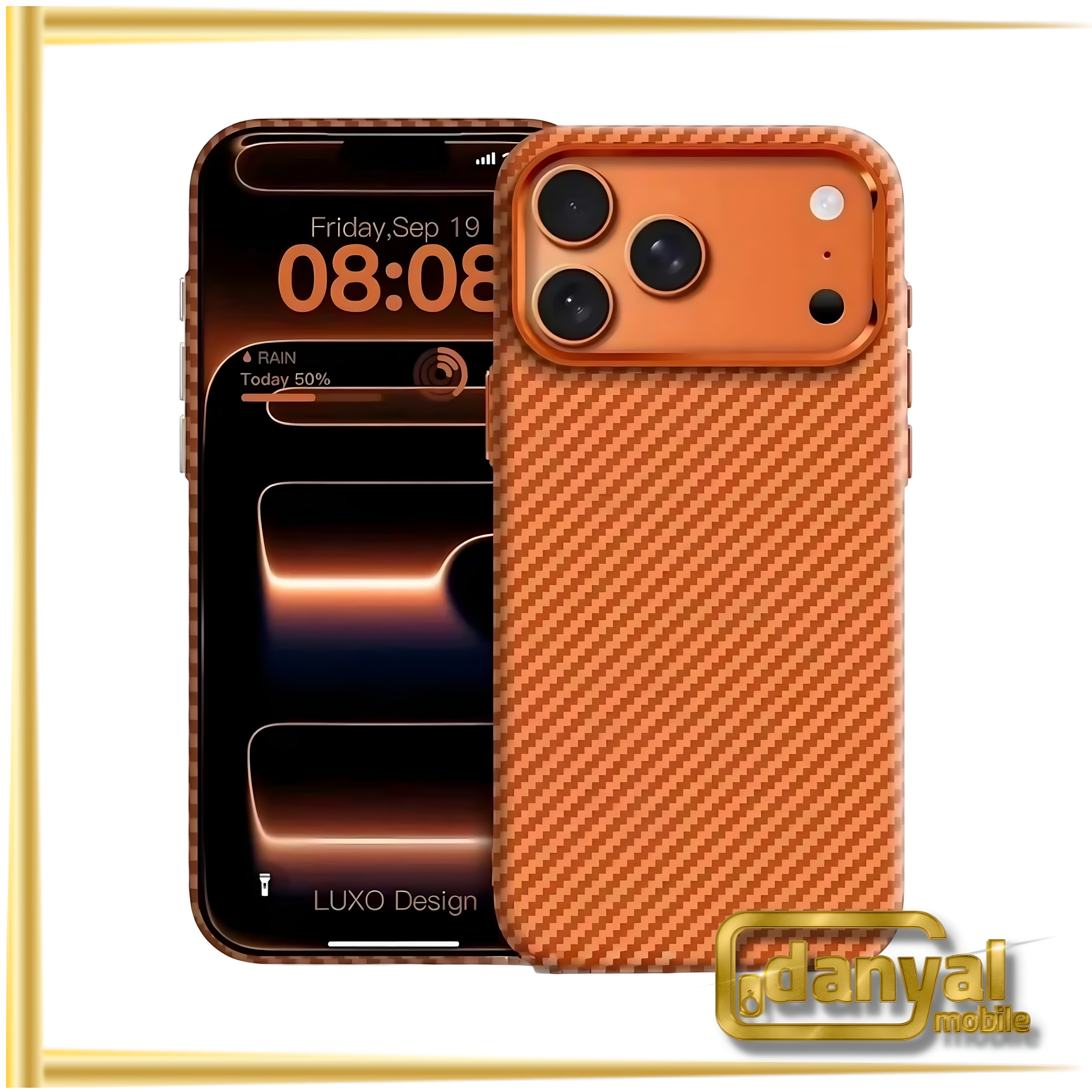 کاور مدل BUVU مناسب برای گوشی موبایل اپل iPhone 17 Pro Max