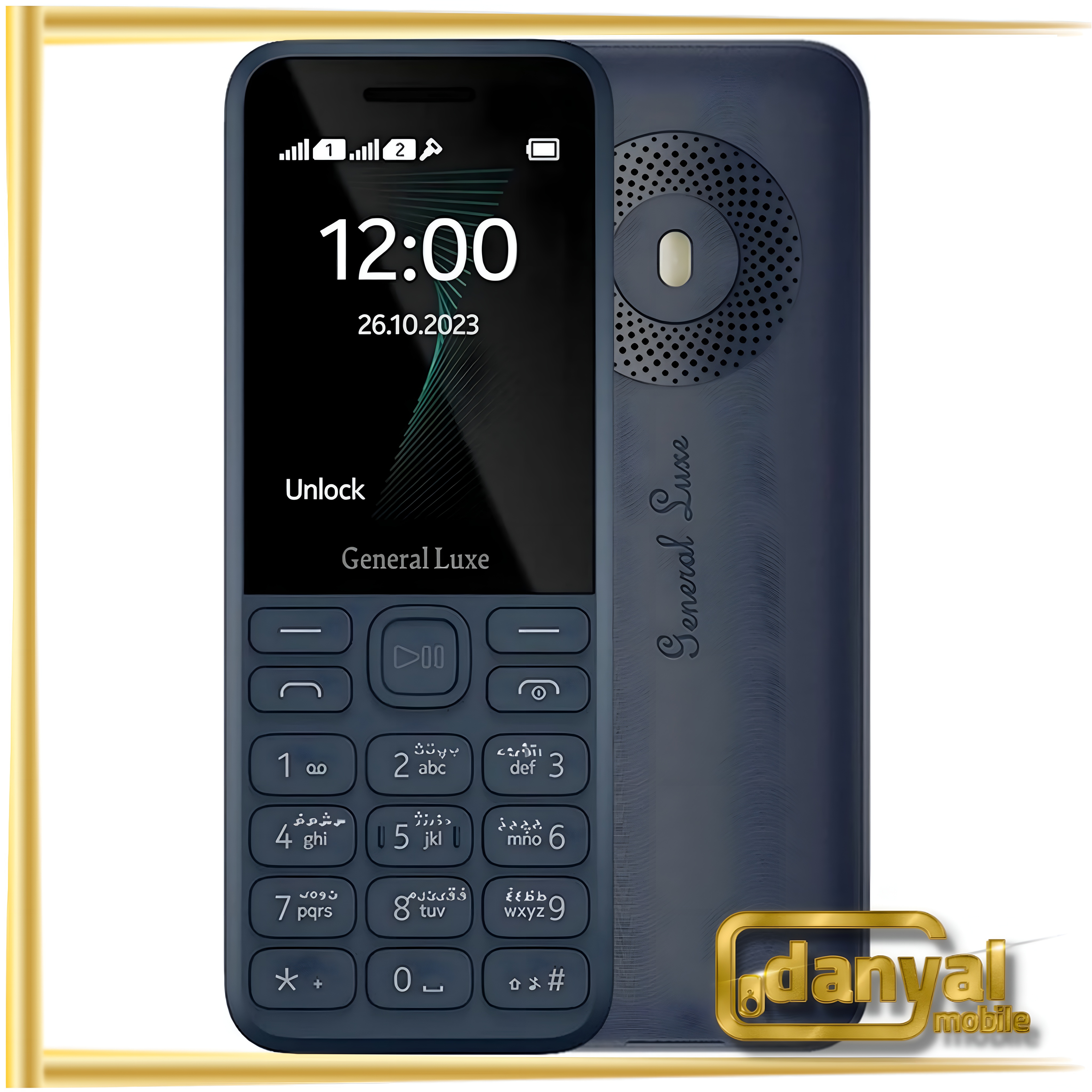 گوشی جی ال ایکس 130 | حافظه 4 مگابایت