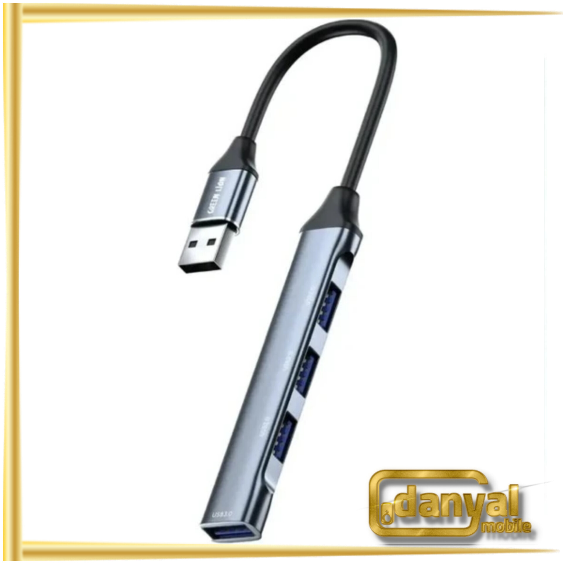 هاب 4 پورت USB-A گرین لاین مدل Docking Station Adapter