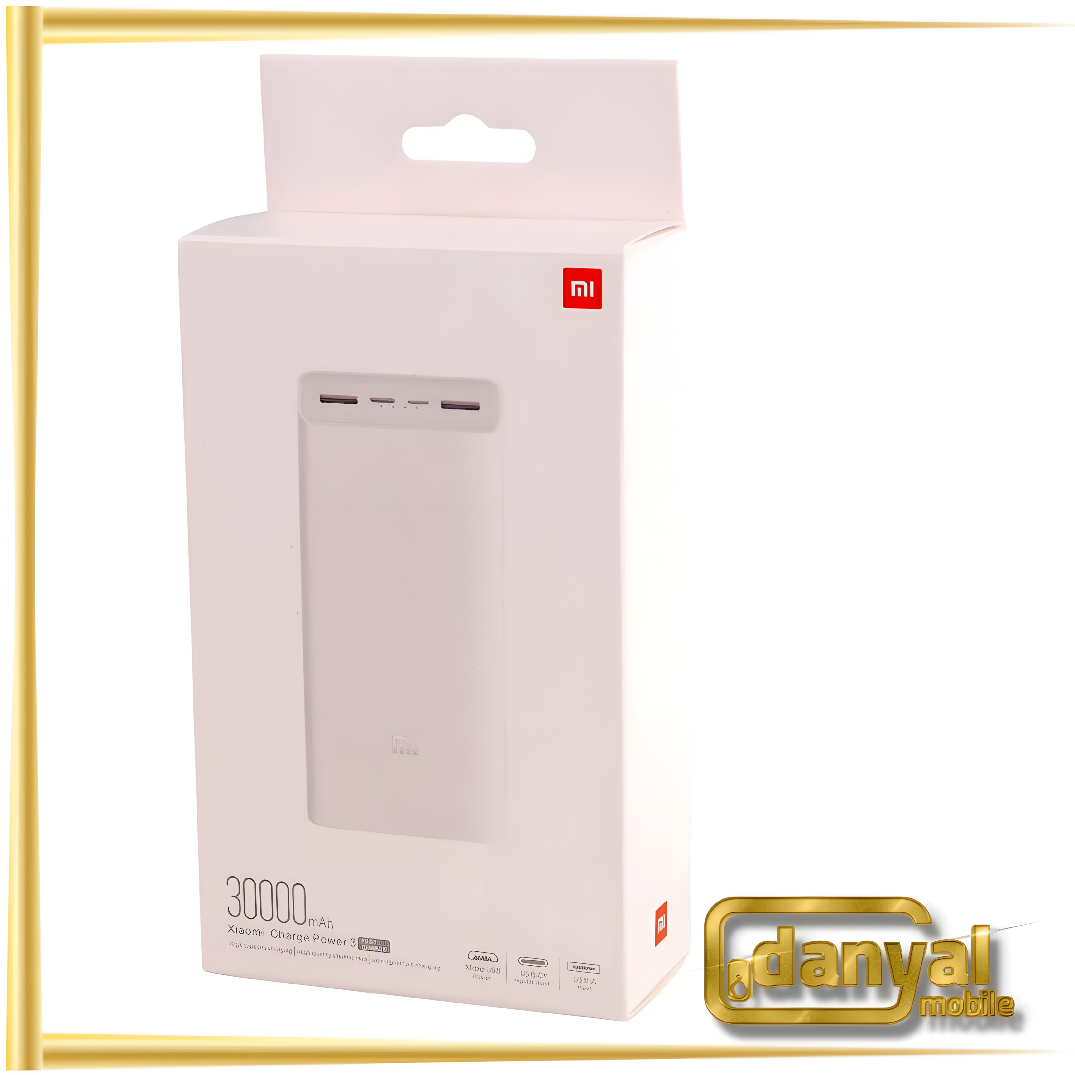 پاوربانک شیائومی مدل PB3018ZM ظرفیت 30000 اصل