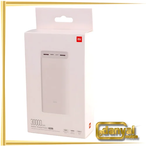 پاوربانک شیائومی مدل PB3018ZM ظرفیت 30000 اصل